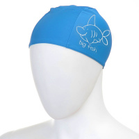 Шапочка для плавания детская  "FASHY Polyester kids Printed Cap", арт.3220-00-75, полиэстер, голубой Шапочка для плавания детская  "FASHY Polyester kids Printed Cap", арт.3220-00-75, полиэстер, голубой