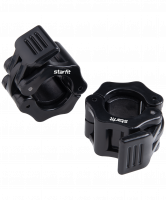 Комплект замков для грифа BB-109, d=26 мм, с фиксатором, пластиковые