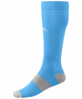 Гетры футбольные JA-006 Essential, голубой/серый