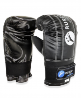 Перчатки снарядные, к/з, черный