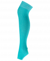 Гетры для танцев GS-201, хлопок, 65 см, бирюзовый