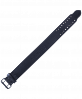 Пояс для пауэрлифтинга SU-331, натуральная кожа, черный