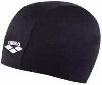 Шапочка для плавания Arena Polyester 9111159, черный, полиэстер Шапочка для плавания Arena Polyester 9111159, черный, полиэстер