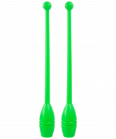 Булавы для художественной гимнастики AC-01, 35 см, салатовый