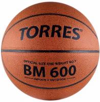 Баскетбольный мяч тренировочный "Torres BM600" B10025, размер 5