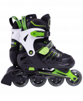 Ролики раздвижные Eagle Green, алюминиевая рама