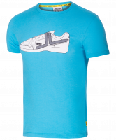 Футболка JCT-5202-071, хлопок, синий/белый, детская