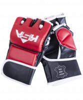 Перчатки для MMA Wasp Red, к/з, L