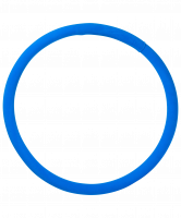 Обруч массажный "Супер-талия", 90 см, 2 кг, в мягком оплете