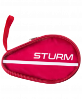 Чехол для ракетки для настольного тенниса CS-02, для одной ракетки, красный