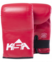 Перчатки снарядные Bull Red, к/з, L