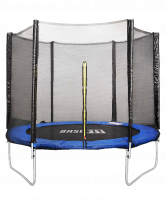 Батут c сеткой TR-201 244 см, синий