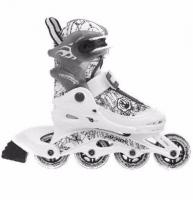 Коньки роликовые раздвижные Action PW-118, размер 34-37