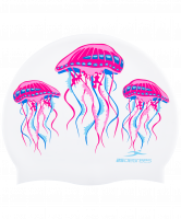 Шапочка для плавания Meduza, силикон, подростковая
