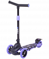 Самокат 3-колесный Robin 3D 120/90 мм, фиолетовый