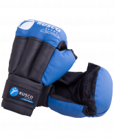 Перчатки для рукопашного боя, к/з, синие