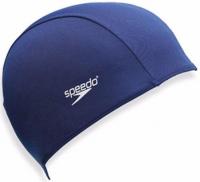 Шапочка для плавания Speedo Polyester Cap 8-710080000-883, синий, полиэстер Шапочка для плавания Speedo Polyester Cap 8-710080000-883, синий, полиэстер