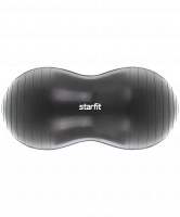 Фитбол GB-802 Арахис, 50х100 см, 1200 гр. без насоса, темно-серый, антивзрыв