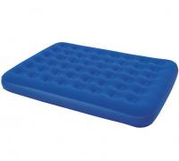 Надувной матрас BestWay (синий), 201*152*23см, встр. насос