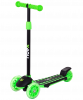 Самокат 3-колесный Spike 3D 120/100 мм, зеленый
