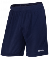 Шорты тренировочные JTS-1140-091, полиэстер, темно-синий/белый