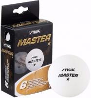 Мяч для настольного тенниса Stiga Master 1* 5140-06, 6 штук
