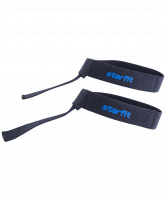 Лямки для тяги STARFIT SU-811, с накладкой из EVA, черные