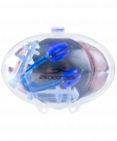 Набор из зажима для носа и берушей Fitflex Blue