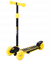 Самокат 3-колесный Spike 3D 120/100 мм, желтый