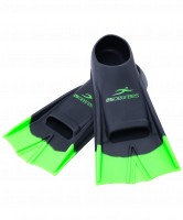 Ласты тренировочные Aquajet Black/Green, M