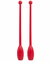 Булавы для художественной гимнастики AC-01, 35 см, красный
