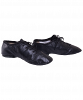 Джазовки AS-202, кожа, детский, черный