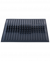 Коврик массажный резиновый, для стоп, черный