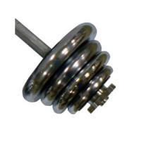 Диск литой штанги тренировочной массой 20 кг. с отверстием 50мм.