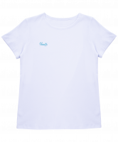 Футболка гимнастическая Sandra, хлопок, белый