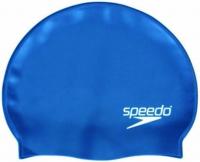 Шапочка для плавания Speedo Plain Flat SilIcone Cap Jr 8-709931959-615, синий, силикон Шапочка для плавания Speedo Plain Flat SilIcone Cap Jr 8-709931959-615, синий, силикон