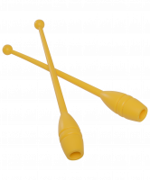 Булавы для художественной гимнастики У714, 35 см, желтые