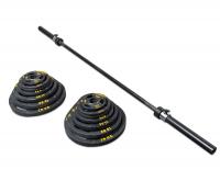 Набор олимпийских дисков с грифом Powertec OS-300-B