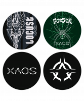 Набор наклеек Poison, 4 шт.