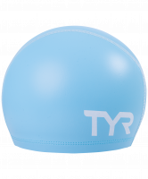 Шапочка для плавания Long Hair Silicone Comfort Swim Cap, LSCCAPLH/450, голубой