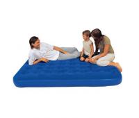 Надувной матрас BestWay (синий), 188*99*23см, встр. ножной насос