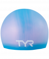 Шапочка для плавания Long Hair Wrinkle-Free Silicone Junior Cap, силикон,LCSJRL/420, голубой