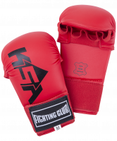 Накладки для карате Slam Red,  к/з, детский