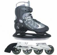 Коньки со сменным шасси (лезвие+ролики) Action PW-119A, размер 41