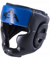 Шлем закрытый Skull Blue, S