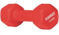 Гантель Torres PL50014, 4 кг