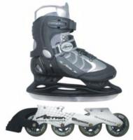 Коньки со сменным шасси (лезвие+ролики) Action PW-119A, размер 39