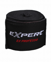 Бинт боксерский HWS-045, черный, эластик, 4,5 м