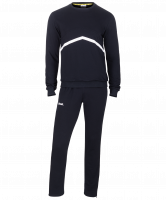 Тренировочный костюм детский JCS-4201-061, хлопок, черный/белый