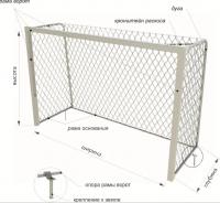Алюминиевые ворота (Ш*В): 3х2м (разборные)